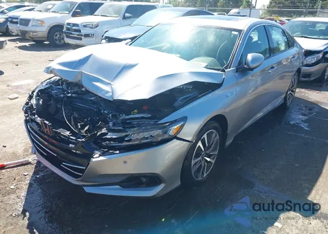2022 Honda Accord Hybrid Ex-L z USA, uszkodzony, nr VIN 1HGCV3F54NA028003